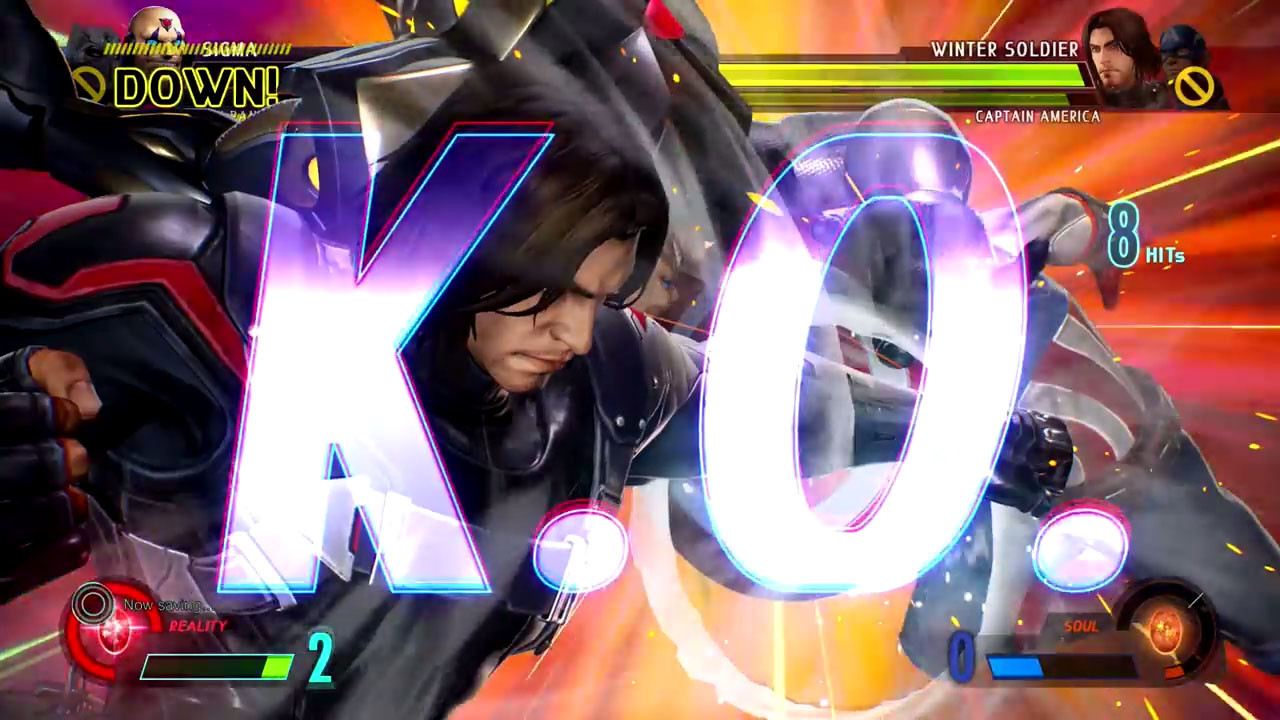 MvsC: Infinite: si Soldado de Invierno y Capitán América hacen equipo ganas un Hypercombo extra