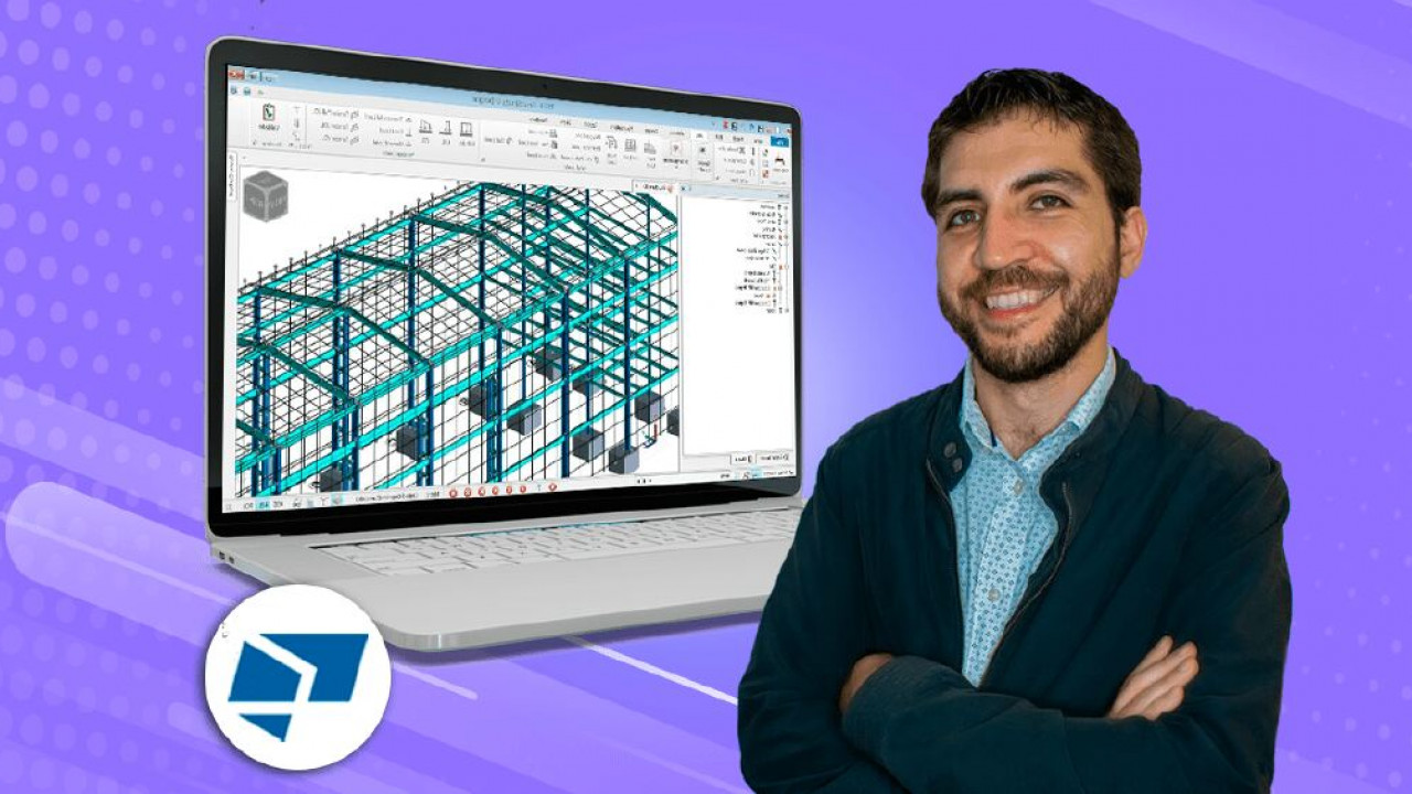 Modelado BIM con Tekla Structures: Estructuras Metálicas