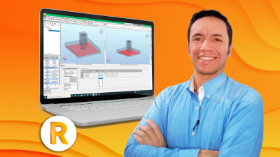 Análisis y diseño de cimentaciones superficiales con Robot Structural