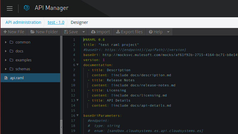 RAML 1.0