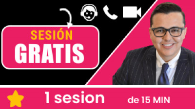 Sesión GRATIS 15 minutos: Conoce a tu coach, la plataforma y descubre como podríamos ayudarte con el tema que requieres.